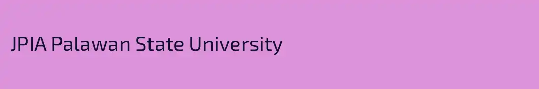 JPIA Palawan State University